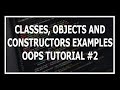 [Hindi] Classes, Objects and Constructors | Object Oriented Programming Using Python Tutorial #2