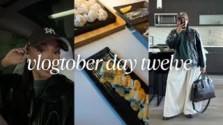 vlogtober day twelve | God date 🤍, I've been busy, whew 😅, working, \u0026 more  | Faceovermatter