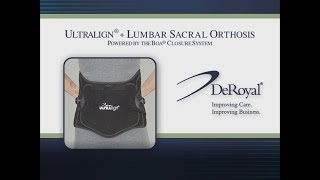 Ultralign + LSO BOA and Ultralign + TLSO Powered by the Boa® System