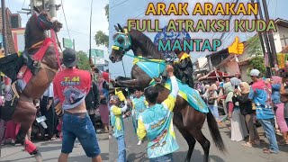 arak arakan desa Kalikotes ,Pituruh || mantap full atraksi kuda jingkrak