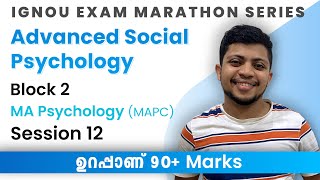 Advanced Social Psychology (Block 2) | MA Psychology | Exam Marathon Series | Session 12 | Learnwise