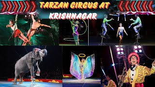 CAUGHT ON CAMERA TARZAN CIRCUS AT KRISHNANAGAR  || \