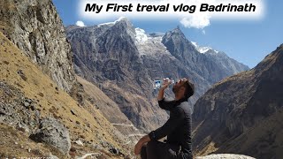 MY FIRST VLOG ❤️||  MY FIRST Travel VLOG BADRINATH || MY FIRST VEDIO || INNOCENT BOY ||