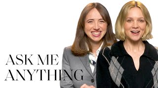 Carey Mulligan & Zoe Kazan Reveal Something No One Knows & Talk 'She Said' | Ask Me Anything | ELLE
