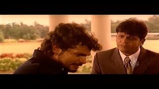 Vijay scolds and hit brother Shivarajkumar for Truth | Best Scenes of Kannada Movies