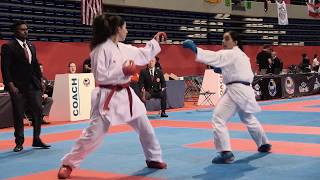 Bronce - María Torres (ESP) vs Eda Eltemu (TUR) #KarateTenerife2017