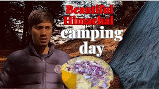 enjoy one day camping | camping in Himachal Jungle | camping with nature ￼￼