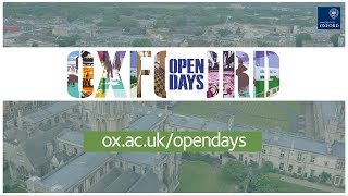 University of Oxford Open Days