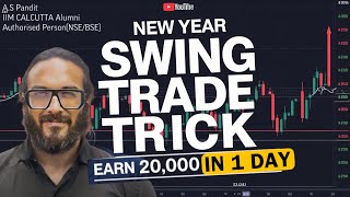 Earn LIVE ₹20000 in a Day | Swing Trading SIKANDER Trick | Super Trading Strategy