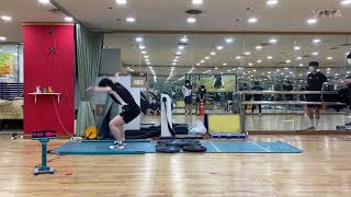 [에스디스포츠] 김윤진학생 제자리멀리뛰기 239cm??? - 플렉스체대입시 Yoon-jinkim a long jump in place 239cm-FLEX P.E