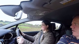 Michelle drives for the first time after her accident, It does not go well!!!