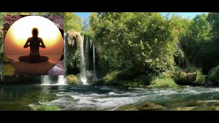Forest Waterfall Nature Sounds | Waterfalls-Bird Songs-Sleep | Relaxation, Meditation and Study