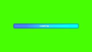 Loading Bar Process #5 / Greenscreen HD for Vlogs