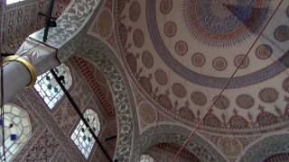 Interior of the tomb of Sultan Mehmet III, Istanbul, Turkey