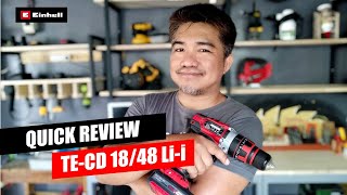 Huwag Ka Muna Bumili ng Cordless Drill - Check out this Einhell Impact Drill First