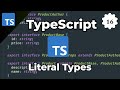 TypeScript Tutorial For Beginners 16 - Literal Types