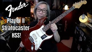 I'm surprised \u0026 impressed! The Fender Player II Stratocaster HSS!