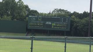 9/23秋季大会 甲子園出場後の新体制初戦