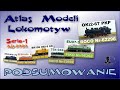 Atlas Modeli Lokomotyw Seria-1 Podsumowanie 15 lokomotyw PKP CD/CSD DR/DB