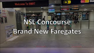 [SMRT] Brand new Faregate at Bishan NSL platform