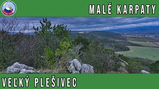 Z domu na Veľký Plešivec, Čachtický hrad, Malý Plešivec a späť / Malé Karpaty - 29.12.2020