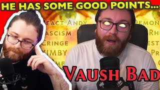 Vaush RESPONDS to "Is Vaush Unironically Evil?" HIT-PIECE