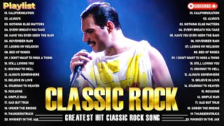 Classic Rock Songs 70s 80s 90s🔥Metallica, Queen,ACDC, U2,Bon Jovi,Aerosmith, Nirvana,Guns N'Roses