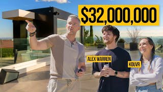 Touring 2 INSANE LA Mansions with Alex Warren \u0026 Kouvr