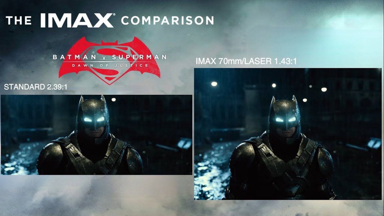 Batman Vs Superman IMAX Comparison | Batman Fights Superman | Extended ...