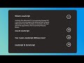 Accordion Magic: Creating an Interactive Accordion with HTML5, CSS3, and Vanilla JavaScript