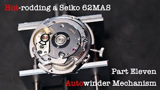 Seiko magic lever autowinder mechanism