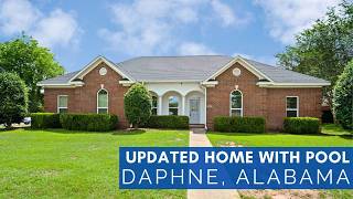 BIG BACKYARD + POOL in Daphne, AL | Must-See Home for Sale!