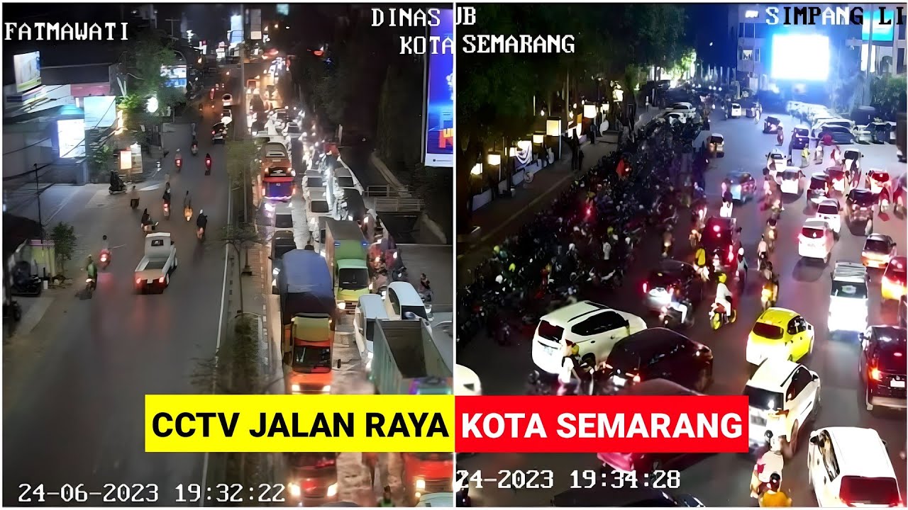 Cara Melihat CCTV Jalan Raya Di Kota Semarang Live Di HP - YouTube