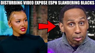 Shocking Video Exposes Malika Andrews Stephen A Covers Black/White Accusations On ESPN | Josh Giddey