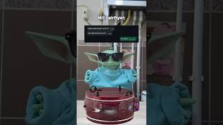 Baby Yoda her evde olan milli airfryer 😎 | Baby Yoda #babyyoda