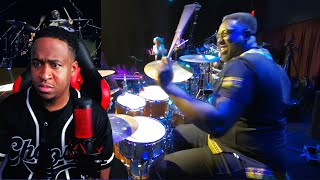 DrumCam! Larnell’s Serpentine Fire Drum Solo - Drummer Reaction!