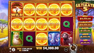 The Ultimate 5 NEW SLOT - FREE SPINS BONUS ZOO SLOT | CASINO ONLINE SLOT