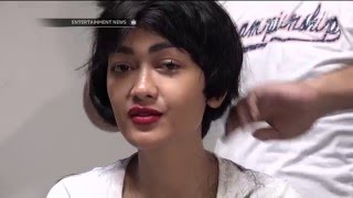 Demi Anak-anak Penderita Kanker, Julia Perez Potong Rambut