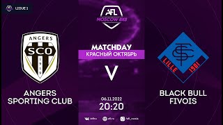 AFL22. Красный октябрь. Ligue 1. Day 19. Angers Sporting Club - Black Bull Fivois