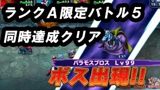 ランクＡ限定バトル５【どこパレ激闘マルチ】