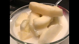 Khmer Dessert - Asian Melon in Coconut milk  ត្រសក់ស្រូវខ្ទិះដូង