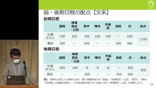 令和3年度 東北大学 入試説明会 「経済学部」講演動画