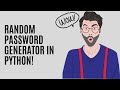 Generate a Random Password in Python! | #shorts
