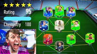 WORLDS FIRST 195 RATED FUT DRAFT!!!! - FIFA 21