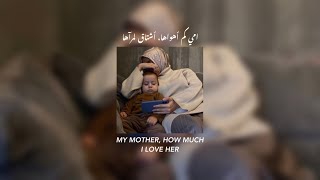 my mother, how much I love her // muhammad al muqit // english translation