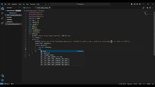 Menu driven program on Stack using Array in C | DSA in C |Implementation of Stack using Array Part1.