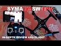 SYMA X5SW FPV QuadCopter Drone Review - Setup, Flight Test, Pros & Cons [Battery Upgrade]