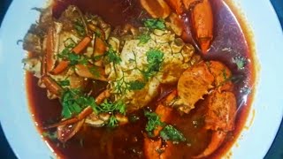 खेकड्याचे झणझणीत कालवण/Crab curry   पिंटी chi recipe