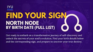 North Node meaning: Your soul purpose & karmic path explained @IYU-001