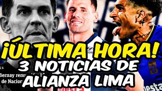 ¡ÚLTIMA HORA! ¡Las 3 Noticias del DÍA de Alianza Lima!